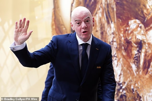 Gianni Infantino ignores FIFA vice-president’s call to skip youth tournament amid fallout from World Cup commercial plan