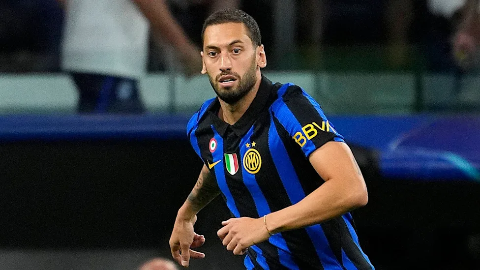 Inter Suffer Major Hakan Calhanoglu Injury Blow Ahead of Roma Showdown